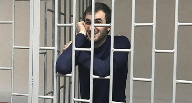 Zhalaudi Geriev in the courtroom. Photo by Patimat Makhmudova for the "Caucasian Knot" Zhalaudi Geriev in the courtroom. Photo by Patimat Makhmudova for the "Caucasian Knot"