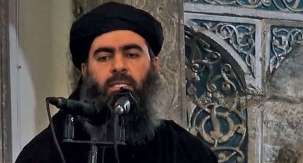 Abu Bakr al-Baghdadi, the leader of the "Islamic State", a terrorist organization, banned in Russia. Photo: http://rus.azattyq.org/content/news/27017479.html Abu Bakr al-Baghdadi, the leader of the "Islamic State", a terrorist organization, banned in Russia. Photo: http://rus.azattyq.org/content/news/27017479.html