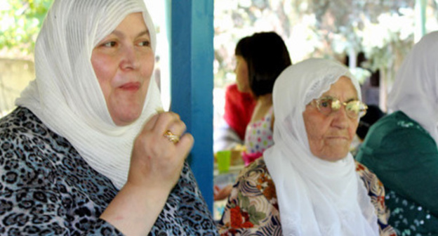 Repatriates from Syria. Photo by Lyudmila Maratova for the "Caucasian Knot"