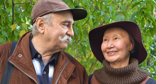 The Donchi-ool spouses. Photo by Svetlana Kravchenko for the "Caucasian Knot" The Donchi-ool spouses. Photo by Svetlana Kravchenko for the "Caucasian Knot"