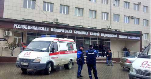 The Republican Clinical hospital. Photo http://www.bsmpgrozny.ru/ The Republican Clinical hospital. Photo http://www.bsmpgrozny.ru/