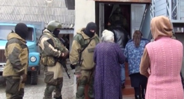 Detention during special operation. Photo: National Anti-terrorism Committee Detention during special operation. Photo: National Anti-terrorism Committee
