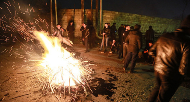 The riots in the village of Nardaran. November 26, 2015. Photo by Aziz Karimov for the "Caucasian Knot" The riots in the village of Nardaran. November 26, 2015. Photo by Aziz Karimov for the "Caucasian Knot"