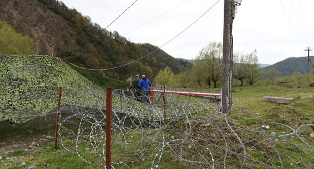 The Georgian-South Ossetian state border. Photo: Sputnik/Ada Baghian The Georgian-South Ossetian state border. Photo: Sputnik/Ada Baghian
