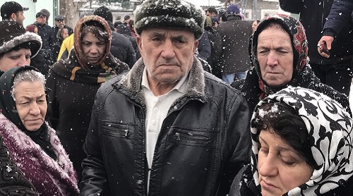 A rally of the Dagestani residents. January 2017. Photo by Patimat Makhmudova for the "Caucasian Knot" A rally of the Dagestani residents. January 2017. Photo by Patimat Makhmudova for the "Caucasian Knot"