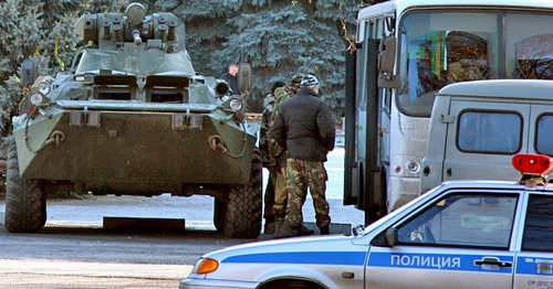 The law enforcers. Photo http://www.shakhty.su/world/news/2016/09/04/dagestan