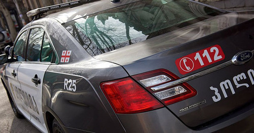 A police car. Georgia. Photo: Sputnik/Alexander Imedashvili A police car. Georgia. Photo: Sputnik/Alexander Imedashvili