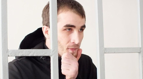 Zhalaudi Geriev in the courtroom. Photo by Patimat Makhmudova for the "Caucasian Knot" Zhalaudi Geriev in the courtroom. Photo by Patimat Makhmudova for the "Caucasian Knot"