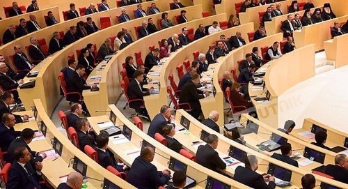 Georgian Parliament. Photo © Sputnik / Alexander Imedashvili
https://sputnik-georgia.ru/politics/20170221/234969219/NPO-v-parlamente-Gruzii-zasedaet-41-millioner.html Georgian Parliament. Photo © Sputnik / Alexander Imedashvili
https://sputnik-georgia.ru/politics/20170221/234969219/NPO-v-parlamente-Gruzii-zasedaet-41-millioner.html