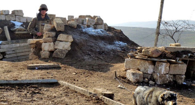 Combat contact line in Nagorny Karabakh. Photo by Alvard Grigoryan for the 'Caucasian Knot'. 