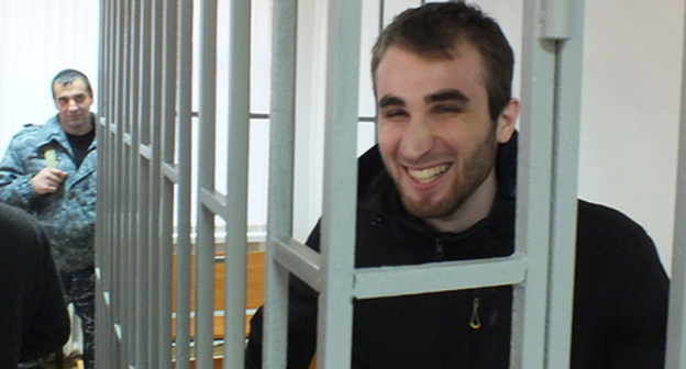 Zhalaudi Geriev in the courtroom. Photo by Patimat Makhmudova for "Caucasian Knot" Zhalaudi Geriev in the courtroom. Photo by Patimat Makhmudova for "Caucasian Knot"
