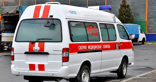 Ambulance car. Photo: www.riadagestan.ru Ambulance car. Photo: www.riadagestan.ru