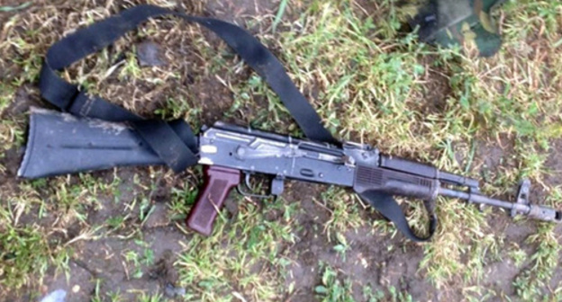 Machine gun. Photo: http://nac.gov.ru/kontrterroristicheskie-operacii/bandity-napavshie-na-post-policii-v-malgobekskom.html Machine gun. Photo: http://nac.gov.ru/kontrterroristicheskie-operacii/bandity-napavshie-na-post-policii-v-malgobekskom.html