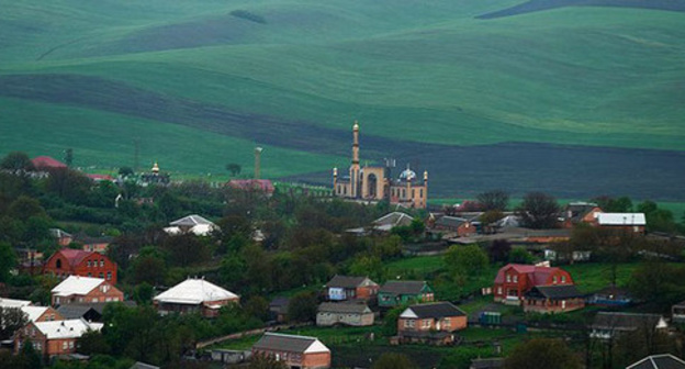 The village of Ekazhevo, Ingushetia. Photo: Shaliets https://ru.wikipedia.org/ The village of Ekazhevo, Ingushetia. Photo: Shaliets https://ru.wikipedia.org/