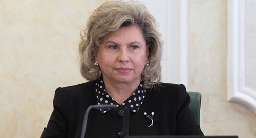 Tatiana Moskalkova. Photo: https://ru.wikipedia.org/wiki/Москалькова,_Татьяна_Николаевна Tatiana Moskalkova. Photo: https://ru.wikipedia.org/wiki/Москалькова,_Татьяна_Николаевна