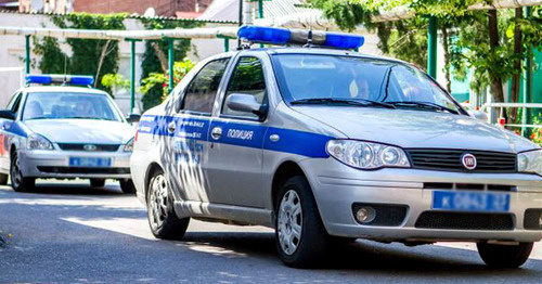 Police cars. Photo: Eugeny Reznik / Yugopolis Police cars. Photo: Eugeny Reznik / Yugopolis