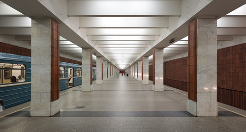 "Teply Stan" metro station. Photo http://www.metrowalks.com/ru/moscow/kaluzhsko-rizhskaya/tioply-stan "Teply Stan" metro station. Photo http://www.metrowalks.com/ru/moscow/kaluzhsko-rizhskaya/tioply-stan