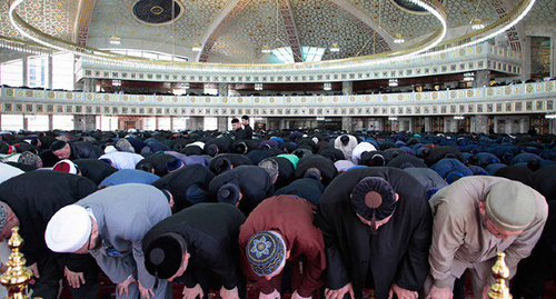 Opening of Aimani Kadyrova Mosque in Chechnya. Photo: Musa Sadulayev, Yuga.ru, https://www.yuga.ru/news/399200/ Opening of Aimani Kadyrova Mosque in Chechnya. Photo: Musa Sadulayev, Yuga.ru, https://www.yuga.ru/news/399200/