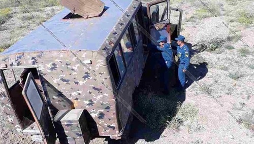 Bus of Armenian Ministry of Defence after road accident. Photo: http://shamshyan.com/hy/article/2017/06/24/1070793/ Bus of Armenian Ministry of Defence after road accident. Photo: http://shamshyan.com/hy/article/2017/06/24/1070793/