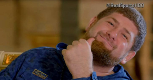 Ramzan Kadyrov gives interview to HBO TV Channel. Still picture of HBO video posted at https://www.youtube.com/watch?v=k9YbuWBMxh0 Ramzan Kadyrov gives interview to HBO TV Channel. Still picture of HBO video posted at https://www.youtube.com/watch?v=k9YbuWBMxh0