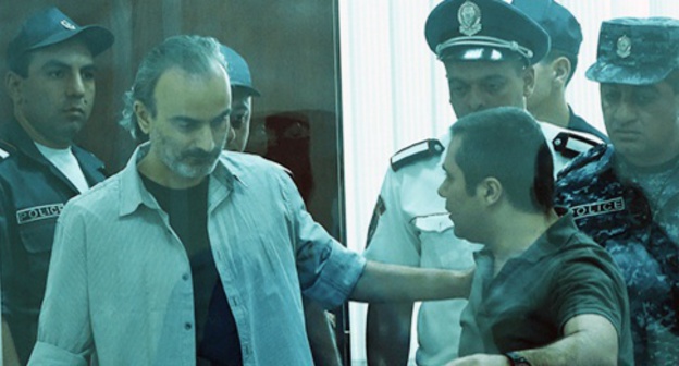 Zhirair Sefilyan in the courtroom. Photo: Panorama.am Zhirair Sefilyan in the courtroom. Photo: Panorama.am