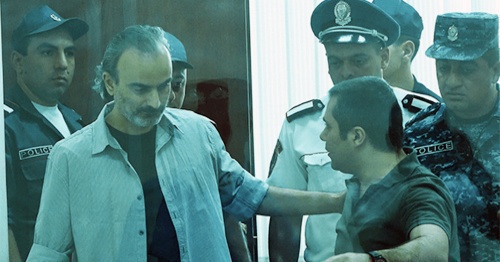 Zhirair Sefilyan in the courtroom. Photo: Panorama.am Zhirair Sefilyan in the courtroom. Photo: Panorama.am
