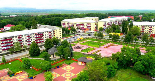 Malgobek, Ingushetia. Photo: Zastara https://ru.wikipedia.org Malgobek, Ingushetia. Photo: Zastara https://ru.wikipedia.org