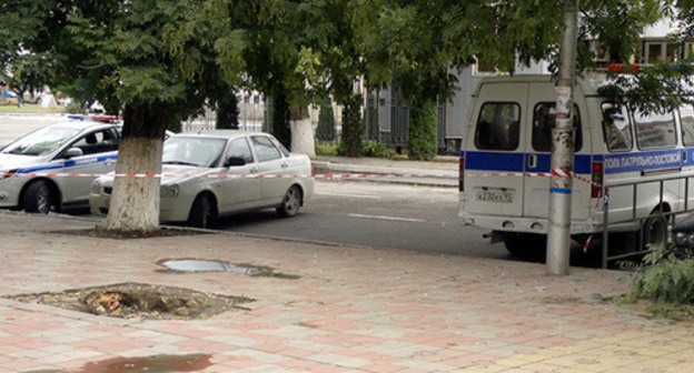 Police cars in Grozny. Photo by Magomed Magomedov for the Caucasian Knot. Police cars in Grozny. Photo by Magomed Magomedov for the Caucasian Knot.