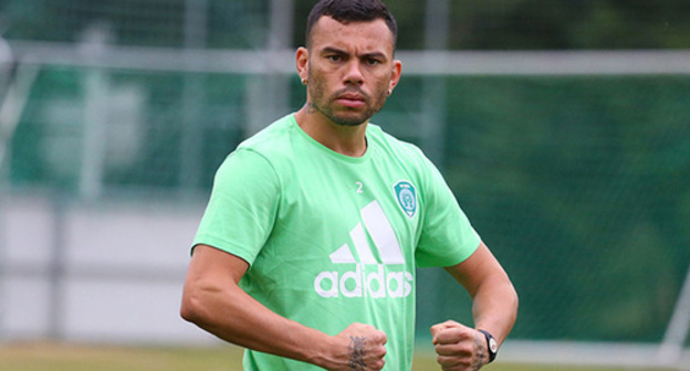 Rodolfo, a player from the "Akhmat" FC. Photo http://m.fc-terek.ru/photos/large/4442.jpg Rodolfo, a player from the "Akhmat" FC. Photo http://m.fc-terek.ru/photos/large/4442.jpg