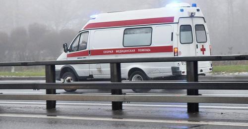 An ambulance car. Photo © Sputnik. Maxim Blinov An ambulance car. Photo © Sputnik. Maxim Blinov