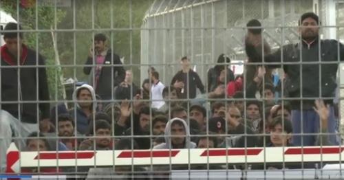 A deportation camp in Turkey. Photo: screenshot of the video by Channel One Russia A deportation camp in Turkey. Photo: screenshot of the video by Channel One Russia