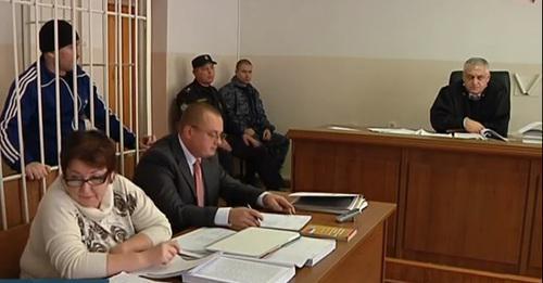 In the courtroom during the hearing in Ruslan Rakhaev's case. Cherkessk, screenshot of the video broadcasted by the "Cherkessk" TV channel https://www.youtube.com/watch?v=8rGcvijEpUA In the courtroom during the hearing in Ruslan Rakhaev's case. Cherkessk, screenshot of the video broadcasted by the "Cherkessk" TV channel https://www.youtube.com/watch?v=8rGcvijEpUA