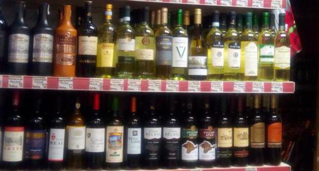 Alcoholic beverages in supermarket. Photo by Nina Tumanova for the Caucasian Knot. Alcoholic beverages in supermarket. Photo by Nina Tumanova for the Caucasian Knot.