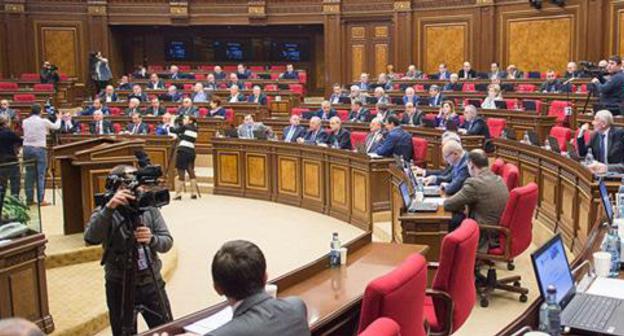 A meeting of the Armenian Parliament. Photo © Sputnik/ Asatur Yesayants A meeting of the Armenian Parliament. Photo © Sputnik/ Asatur Yesayants