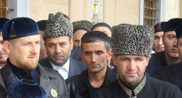 Ramzan Kadyrov (left). Photo: Juerg Vollmer https://ru.wikipedia.org Ramzan Kadyrov (left). Photo: Juerg Vollmer https://ru.wikipedia.org