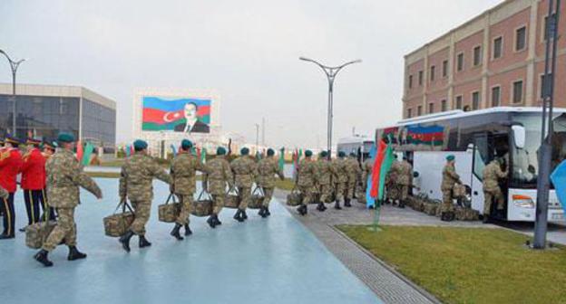 A group of 70 Azerbaijani soldiers and officers is sent to Afghanistan. Photo by the press service of the Ministry of Defence for Azerbaijan https://mod.gov.az/ A group of 70 Azerbaijani soldiers and officers is sent to Afghanistan. Photo by the press service of the Ministry of Defence for Azerbaijan https://mod.gov.az/