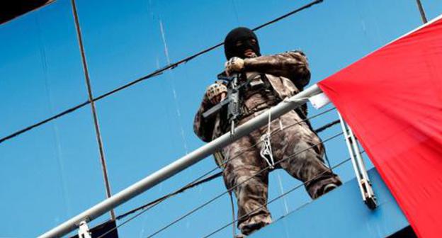 A law enforcer. Turkey. Photo: REUTERS/Murad Sezer A law enforcer. Turkey. Photo: REUTERS/Murad Sezer