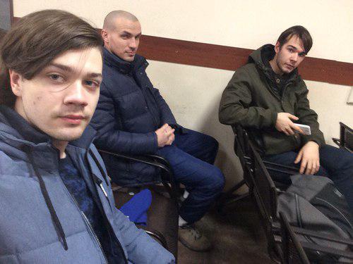 Navalny's supporters detained in Astrakhan on January 20, 2018. Photo by Elena Grebenyuk for the Caucasian Knot. Navalny's supporters detained in Astrakhan on January 20, 2018. Photo by Elena Grebenyuk for the Caucasian Knot.