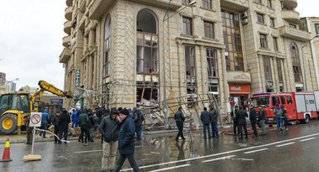 The consequences of a gas explosion in Baku. January 27, 2018. Photo by Murad Orujov. https://ru.sputnik.az/incidents/20180127/413786454/vzriv-baku-pogibshiye.html The consequences of a gas explosion in Baku. January 27, 2018. Photo by Murad Orujov. https://ru.sputnik.az/incidents/20180127/413786454/vzriv-baku-pogibshiye.html