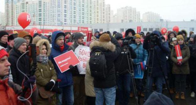 Navalny supporters hold rally in Rostov-on-Don, January 28, 2018. Photo by Valery Lyugaev for the Caucasian Knot. Navalny supporters hold rally in Rostov-on-Don, January 28, 2018. Photo by Valery Lyugaev for the Caucasian Knot.