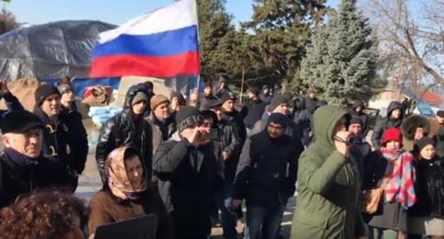 "Voters' Strike" in Makhachkala, January 28, 2018. Video by the Caucasian Knot https://www.youtube.com/watch?v=aOmrqq0IU2Q "Voters' Strike" in Makhachkala, January 28, 2018. Video by the Caucasian Knot https://www.youtube.com/watch?v=aOmrqq0IU2Q