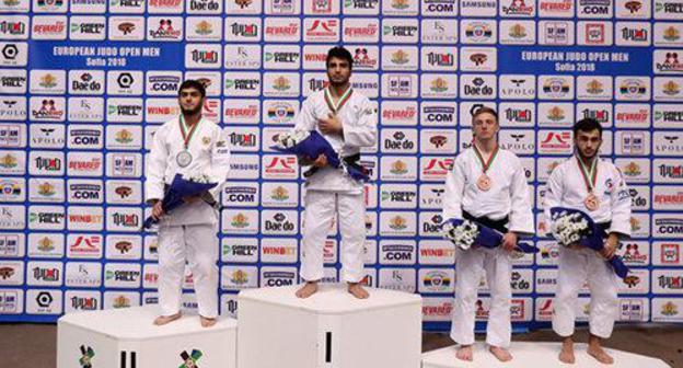 Tofiq Mamedov on the pedestal of the Open European Judo Championships held in Austria. Photo https://sputnik.az/sport/20180204/413901762/azerbaycan-idman-qelebe.html Tofiq Mamedov on the pedestal of the Open European Judo Championships held in Austria. Photo https://sputnik.az/sport/20180204/413901762/azerbaycan-idman-qelebe.html