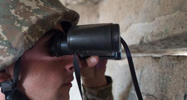 Contact line in Nagorno-Karabakh. Photo: © Sputnik/ Ilya Pitalev https://ru.armeniasputnik.am/karabah/20171202/9661460/azerbajdzhan-za-nedelyu-obstrelyal-karabah-200-raz.html Contact line in Nagorno-Karabakh. Photo: © Sputnik/ Ilya Pitalev https://ru.armeniasputnik.am/karabah/20171202/9661460/azerbajdzhan-za-nedelyu-obstrelyal-karabah-200-raz.html
