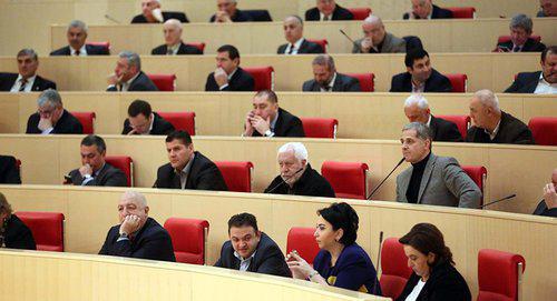 The Parliament of Georgia. Photo from the website of the Parliament, https://www.facebook.com/parliamentgeo?sk=wall The Parliament of Georgia. Photo from the website of the Parliament, https://www.facebook.com/parliamentgeo?sk=wall