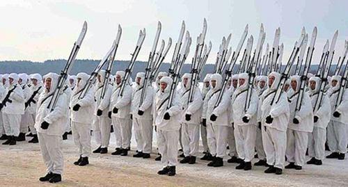 Mountain motorized rifle formations of the Southern Military District. Photo: press service of the Southern Military District Mountain motorized rifle formations of the Southern Military District. Photo: press service of the Southern Military District