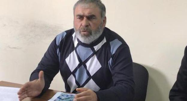 Murtazali Gasanguseinov, a father of the murdered shepherds. Photo by the Caucasian Knot correspondent. Murtazali Gasanguseinov, a father of the murdered shepherds. Photo by the Caucasian Knot correspondent.