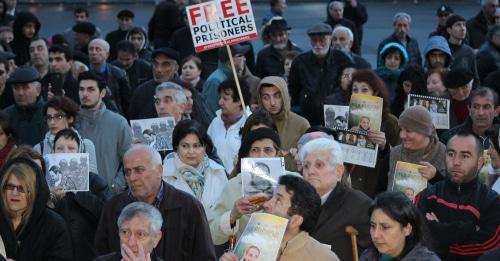Rally in memory of Arthur Sargsyan. Photo by Tigran Petrosyan for the Caucasian Knot. Rally in memory of Arthur Sargsyan. Photo by Tigran Petrosyan for the Caucasian Knot.