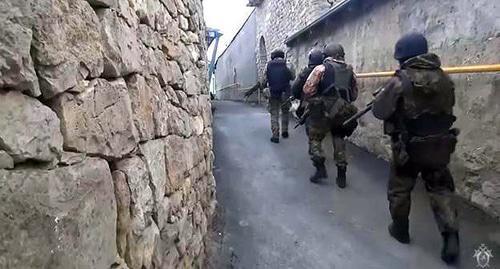 Special operation in Botlikh District of Dagestan. Screenshot from video posted by Investigating Committee of Russia: https://www.youtube.com/watch?v=sj7XNxZeHTM Special operation in Botlikh District of Dagestan. Screenshot from video posted by Investigating Committee of Russia: https://www.youtube.com/watch?v=sj7XNxZeHTM