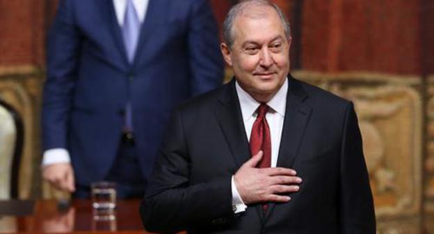Inauguration of Armen Sargsyan. Photo: press service of Armenian parliament Inauguration of Armen Sargsyan. Photo: press service of Armenian parliament