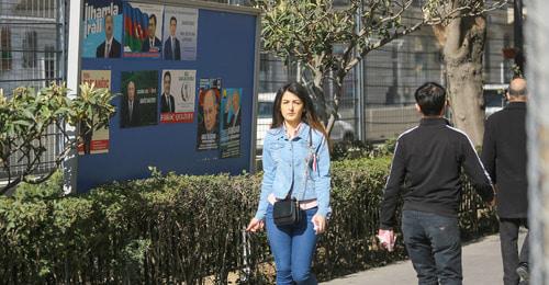 Agitation banners in Baku streets. Photo by Aziz Karimov for the Caucasian Knot Agitation banners in Baku streets. Photo by Aziz Karimov for the Caucasian Knot